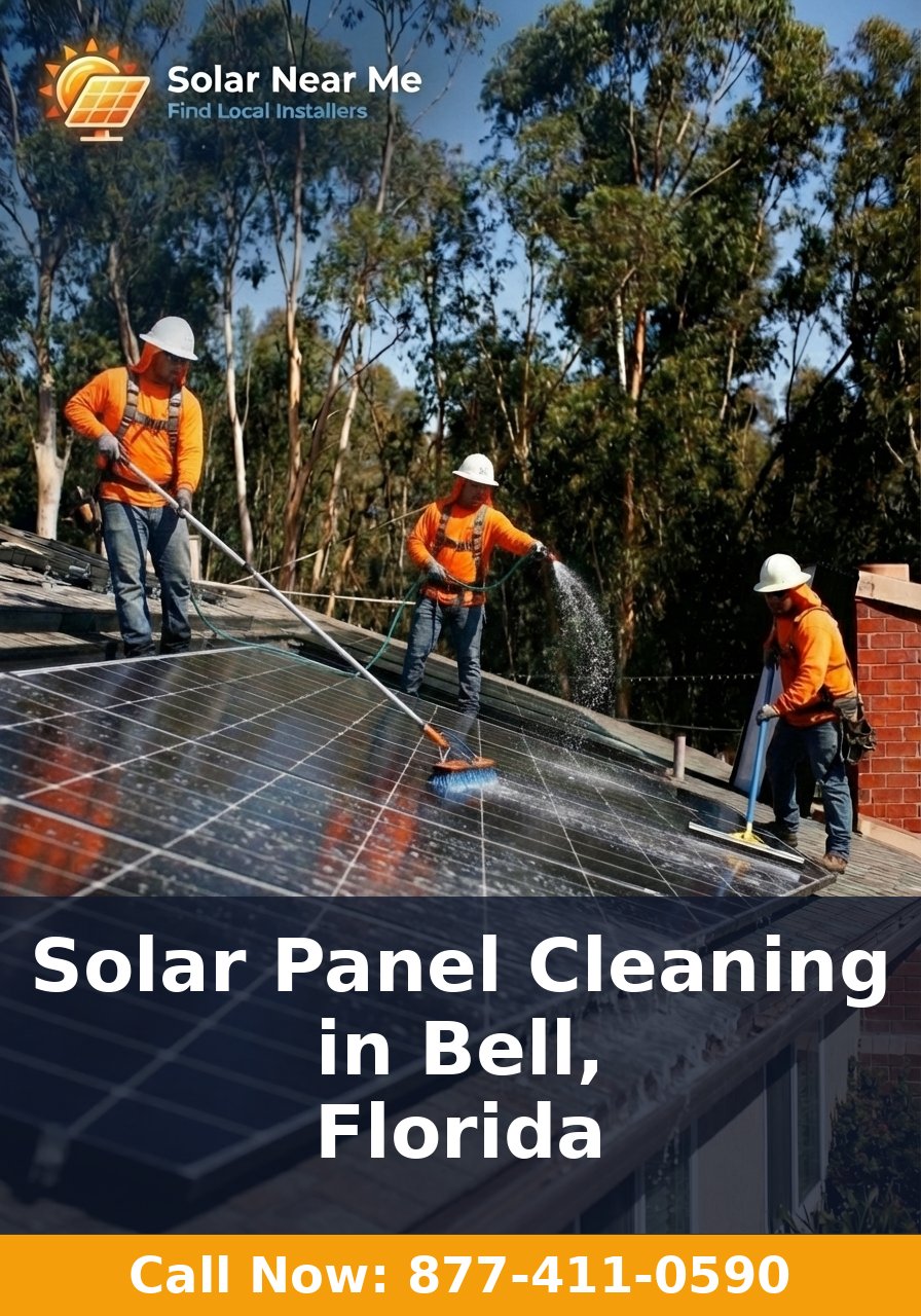 Solar Panel Cleaning in Bell, Florida