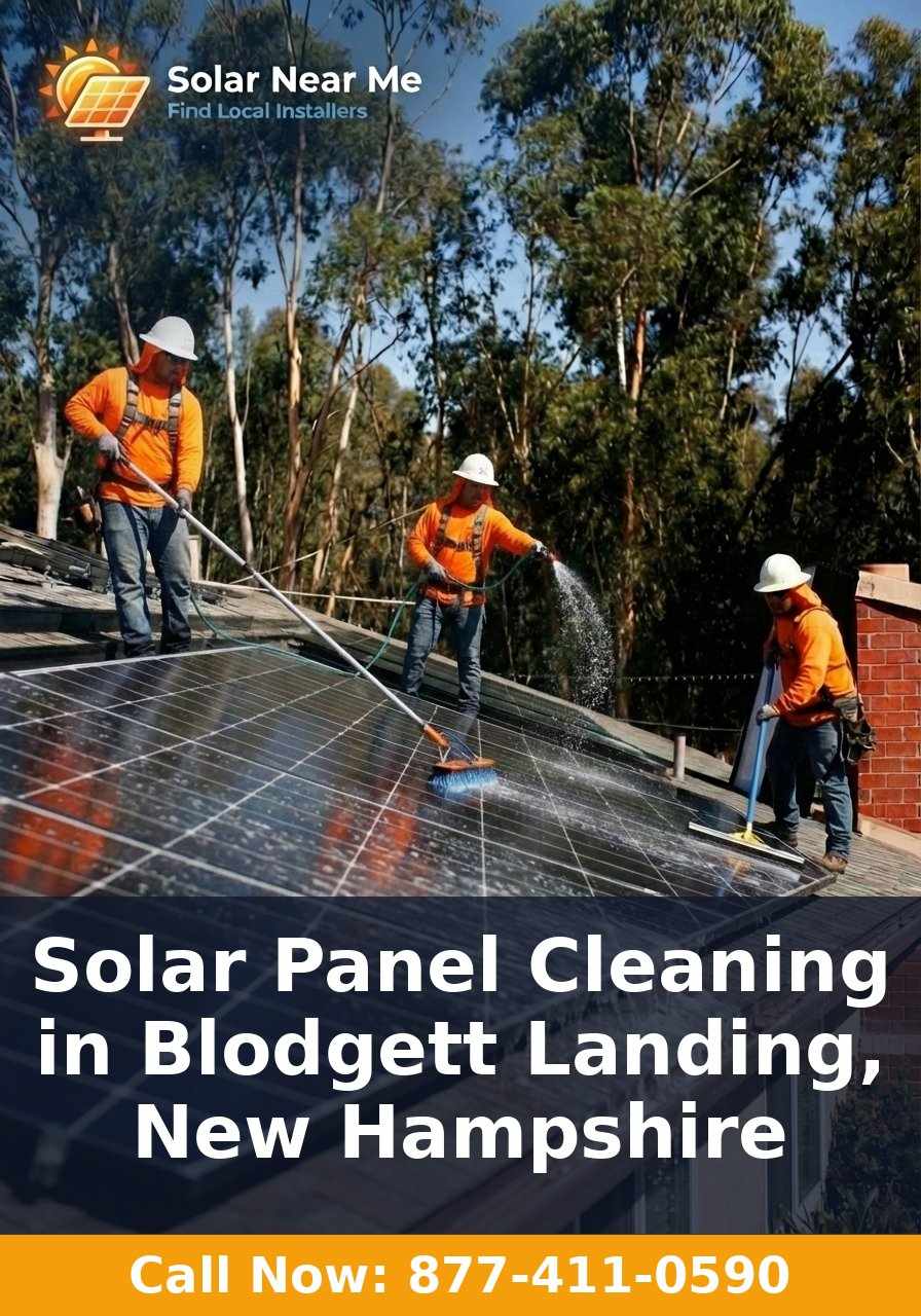 Solar Panel Cleaning in Blodgett Landing, New Hampshire