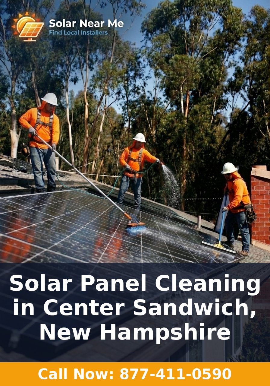 Solar Panel Cleaning in Center Sandwich, New Hampshire