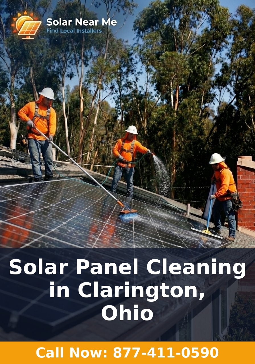 Solar Panel Cleaning in Clarington, Ohio
