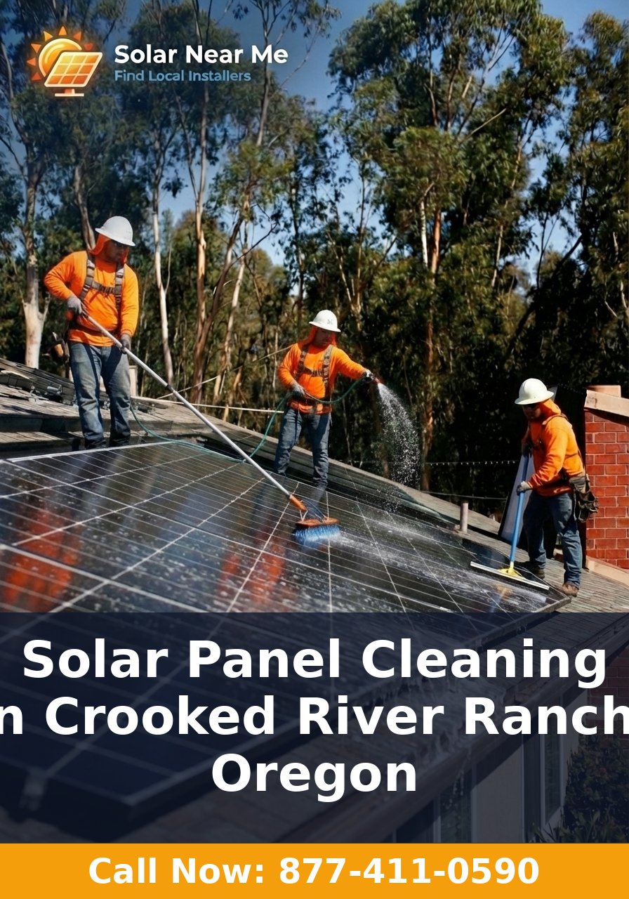 Solar Panel Cleaning in Crooked River Ranch, Oregon