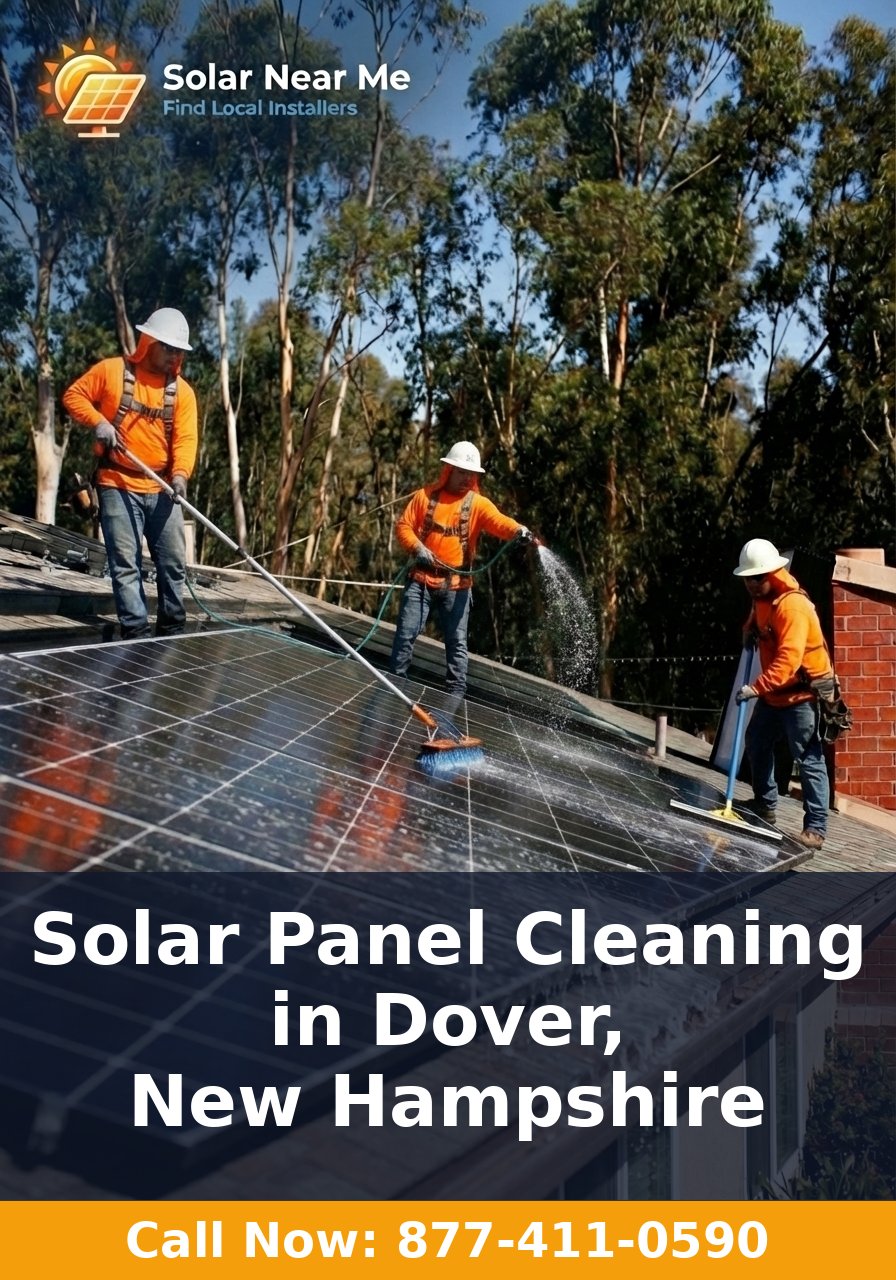 Solar Panel Cleaning in Dover, New Hampshire
