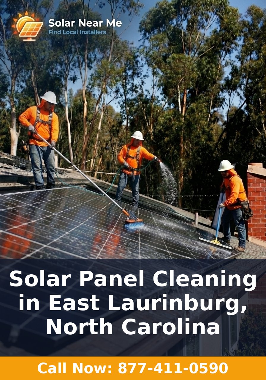 Solar Panel Cleaning in East Laurinburg, North Carolina