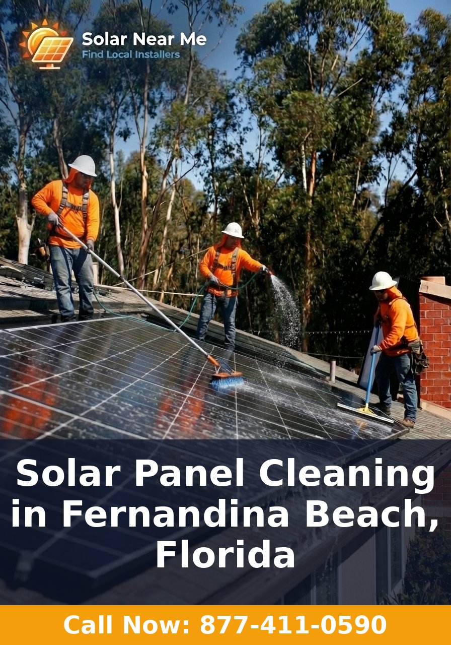 Solar Panel Cleaning in Fernandina Beach, Florida