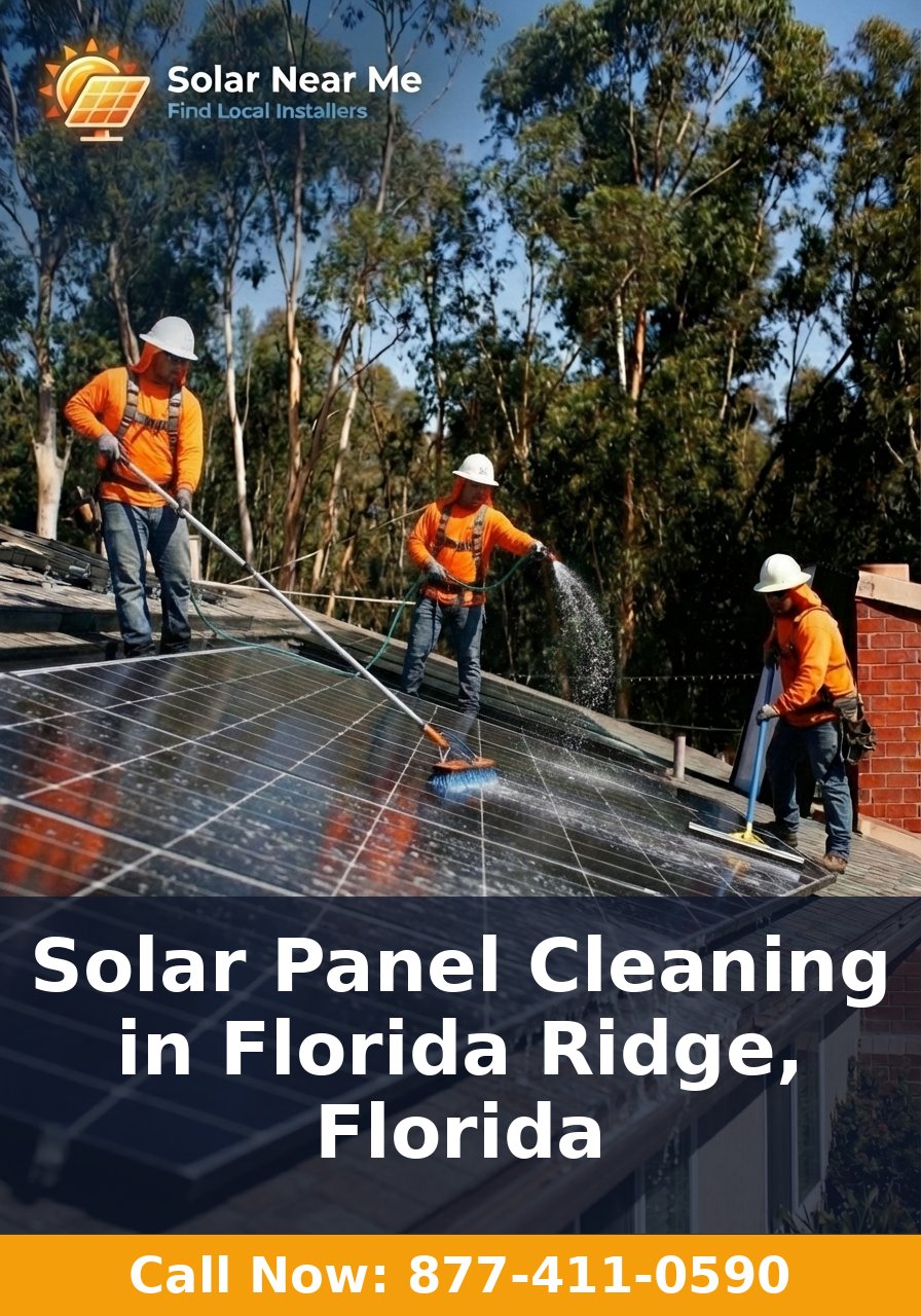 Solar Panel Cleaning in Florida Ridge, Florida