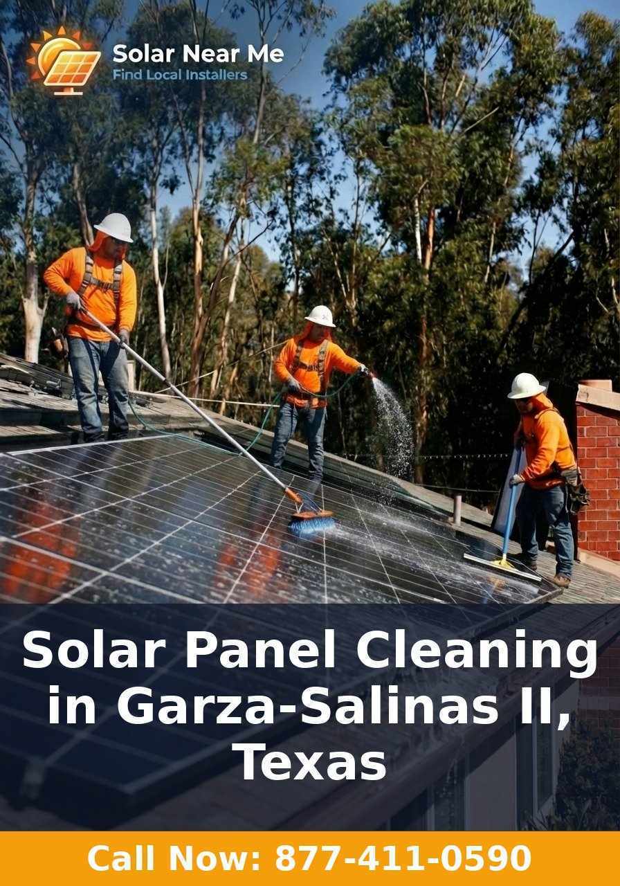 Solar Panel Cleaning in Garza-Salinas II, Texas