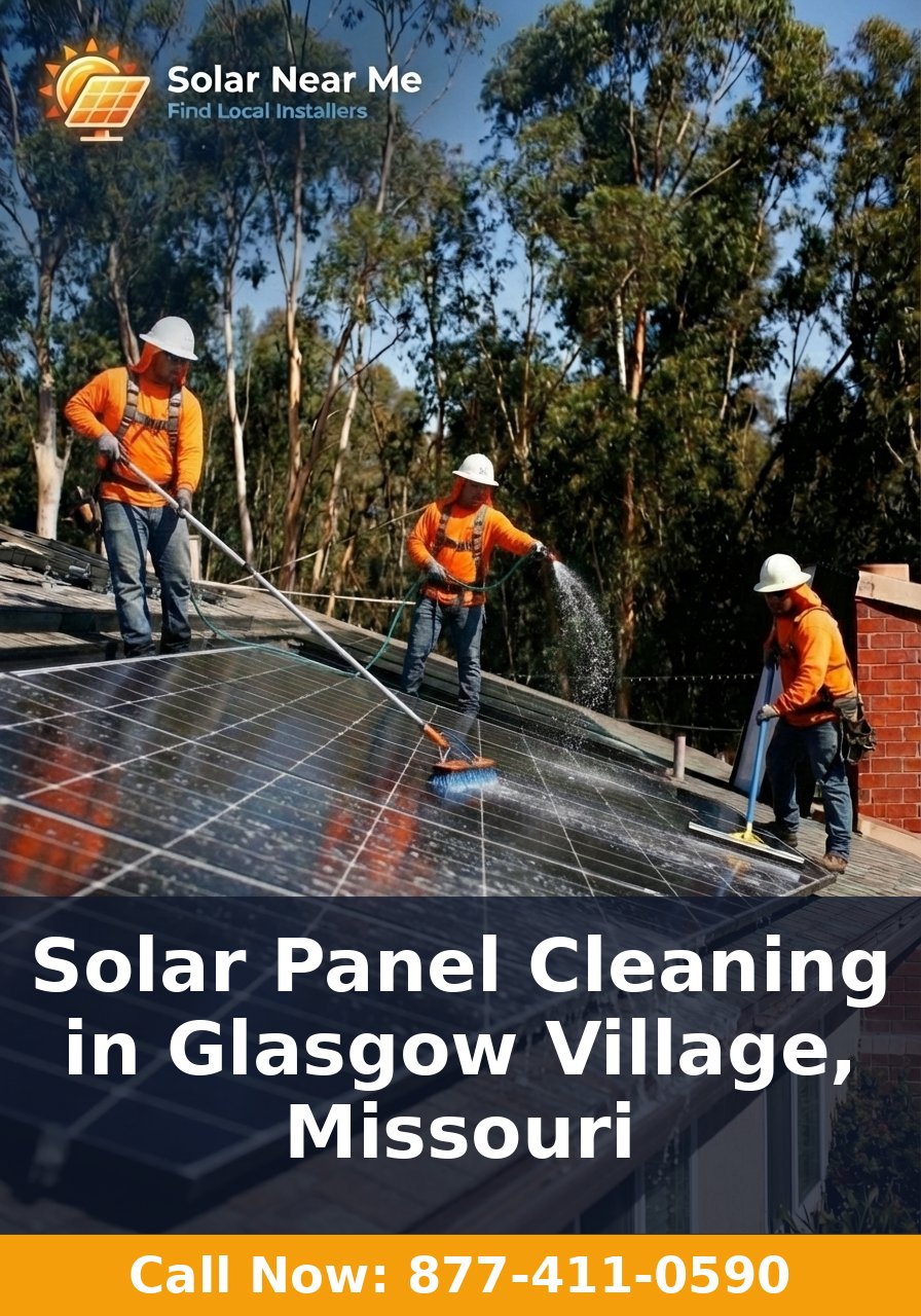 Solar Panel Cleaning in Glasgow Village, Missouri