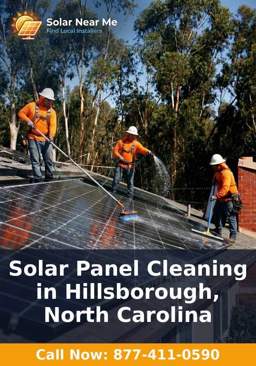 Solar Panel Cleaning in Hillsborough, North Carolina