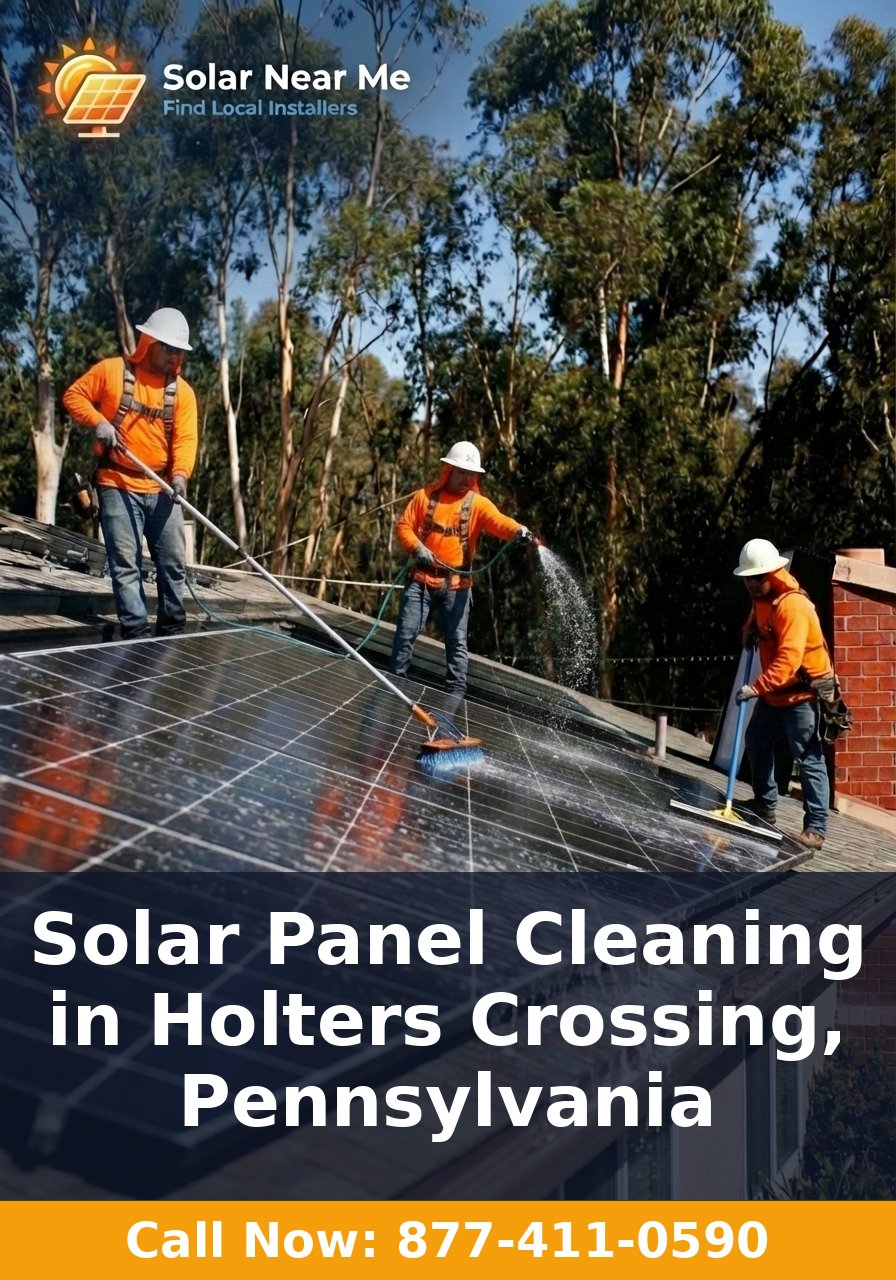 Solar Panel Cleaning in Holters Crossing, Pennsylvania
