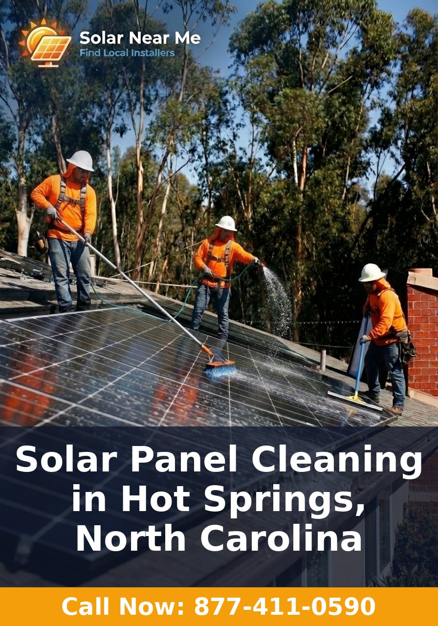 Solar Panel Cleaning in Hot Springs, North Carolina