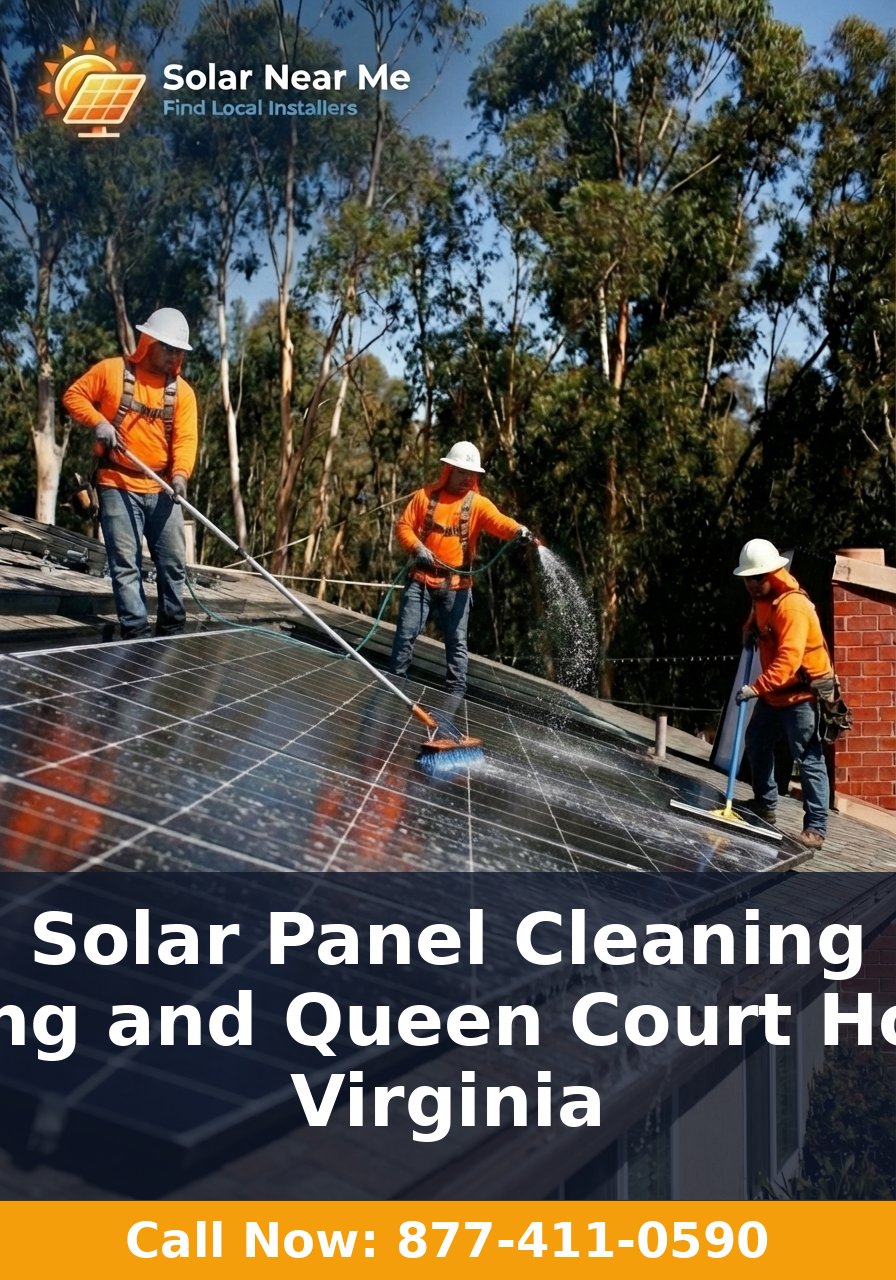 Solar Panel Cleaning in King and Queen Court House, Virginia