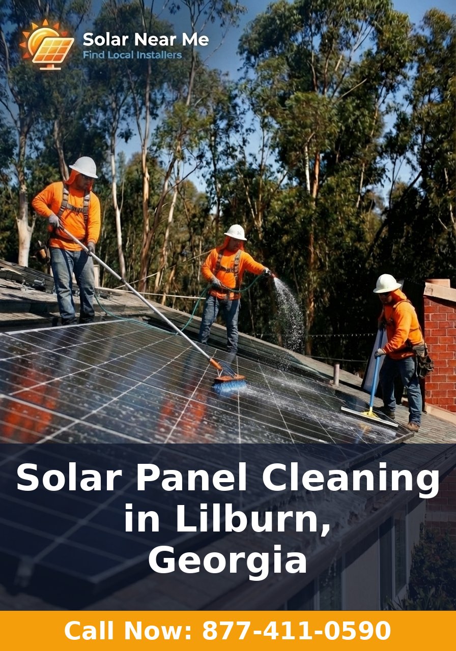 Solar Panel Cleaning in Lilburn, Georgia