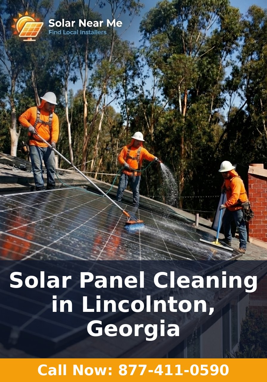 Solar Panel Cleaning in Lincolnton, Georgia