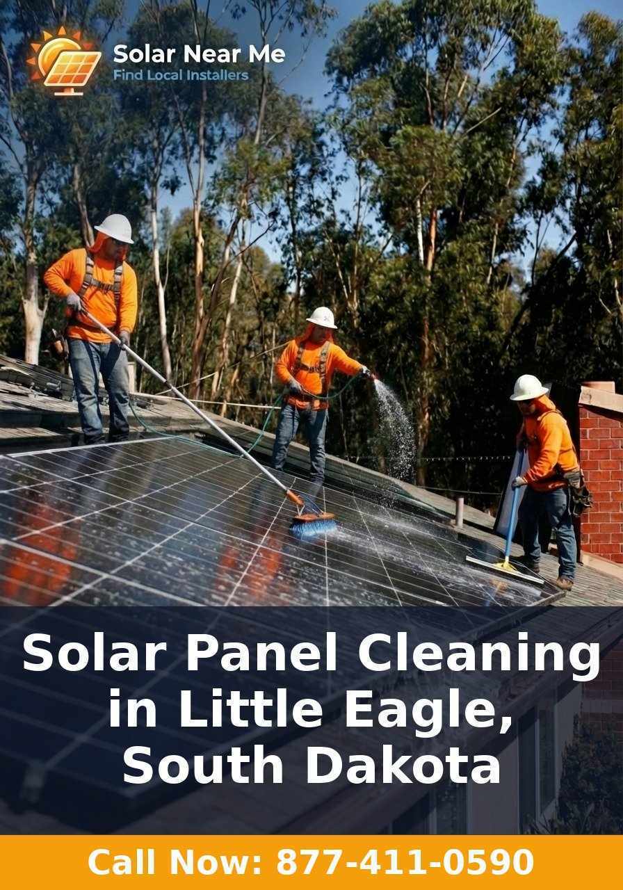 Solar Panel Cleaning in Little Eagle, South Dakota