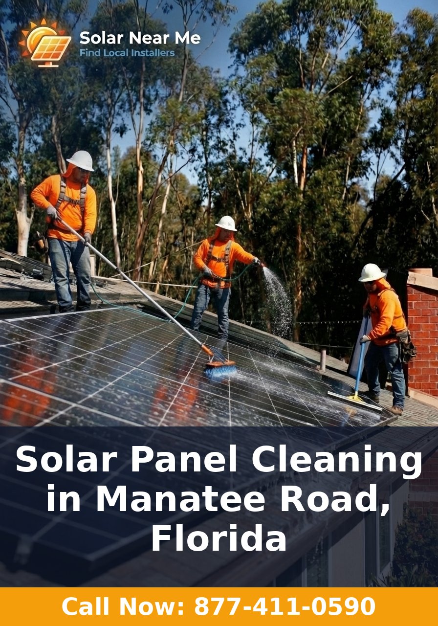 Solar Panel Cleaning in Manatee Road, Florida