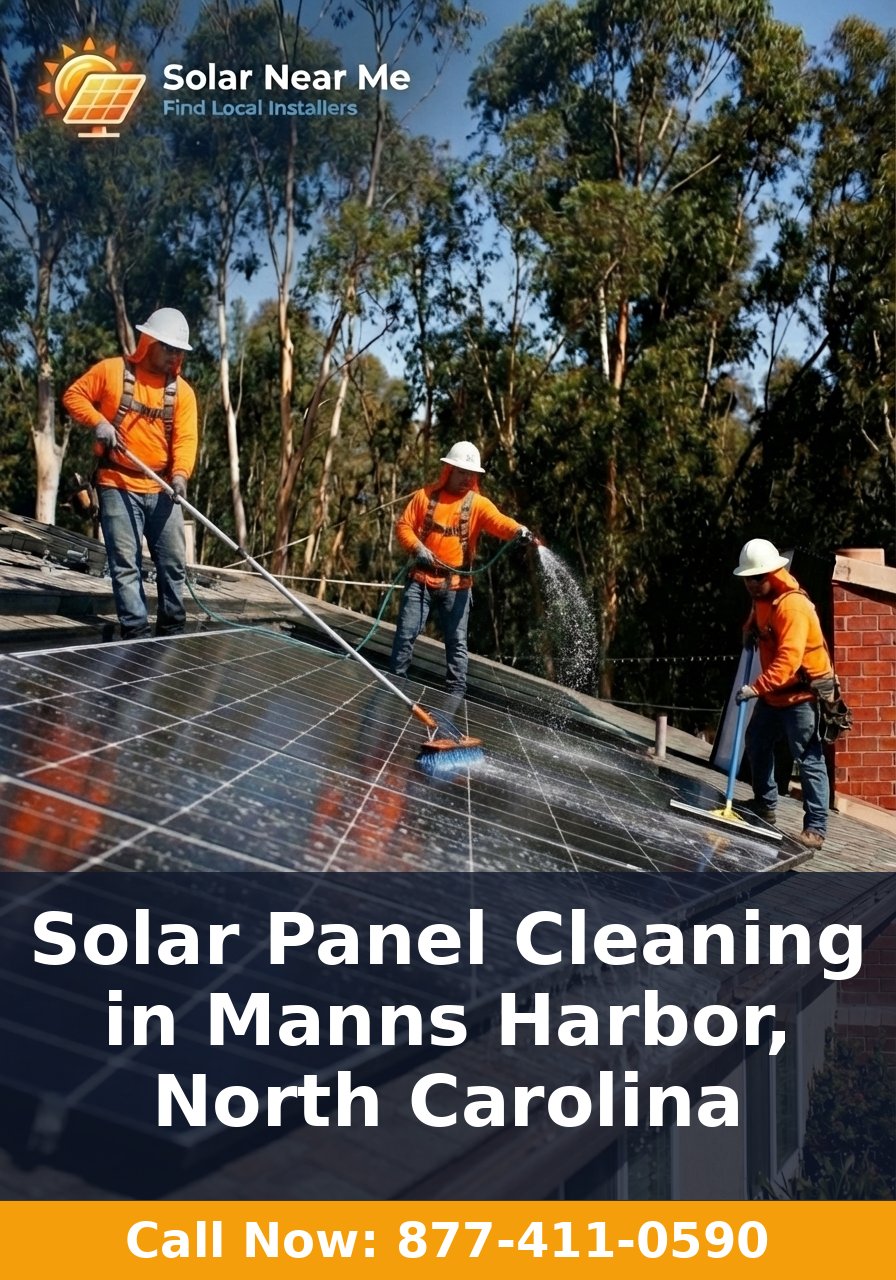 Solar Panel Cleaning in Manns Harbor, North Carolina
