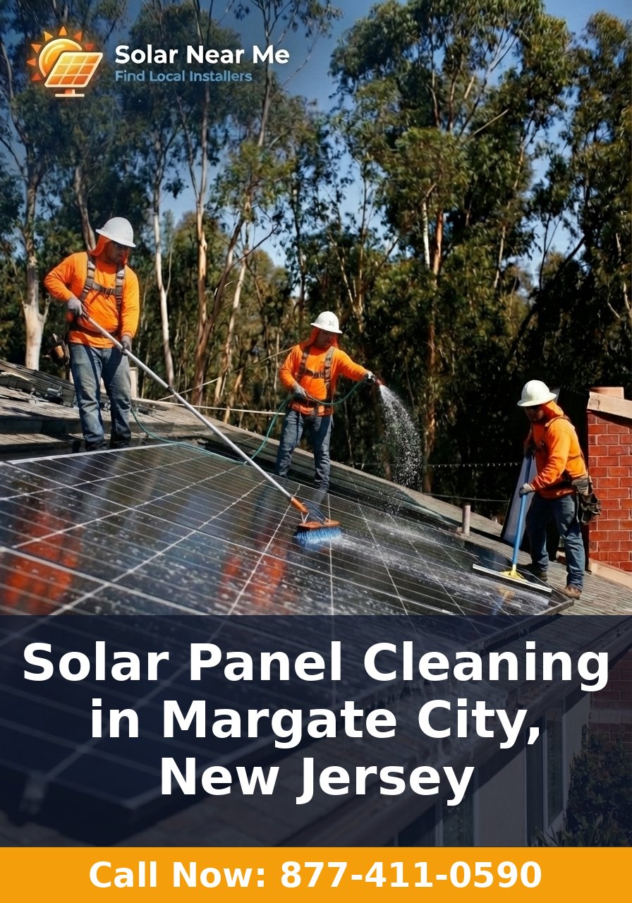 Solar Panel Cleaning in Margate City, New Jersey