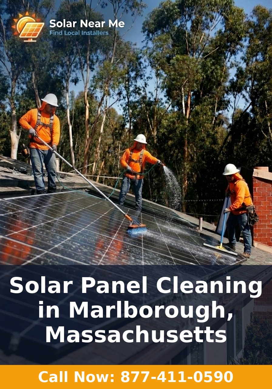 Solar Panel Cleaning in Marlborough, Massachusetts