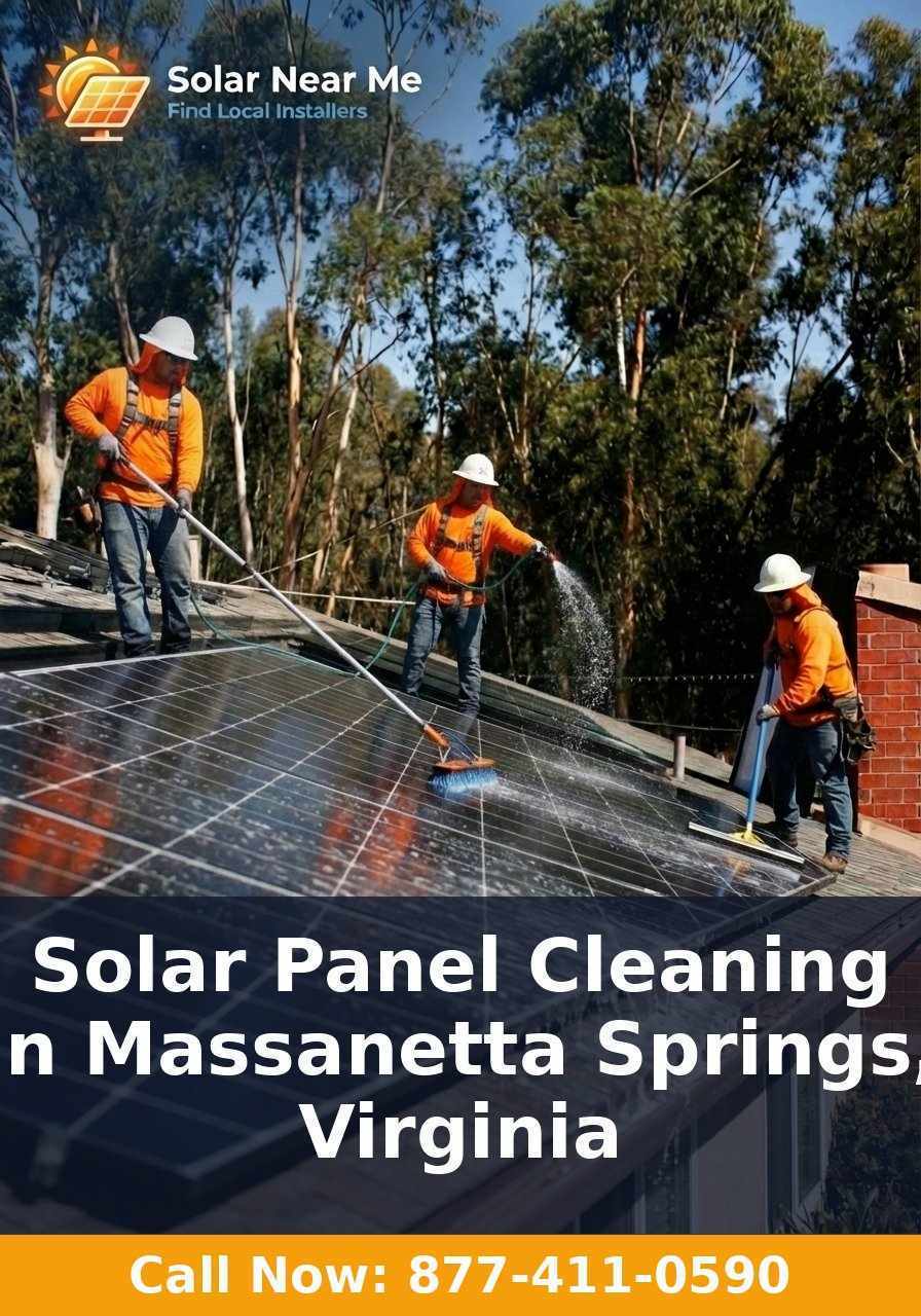 Solar Panel Cleaning in Massanetta Springs, Virginia