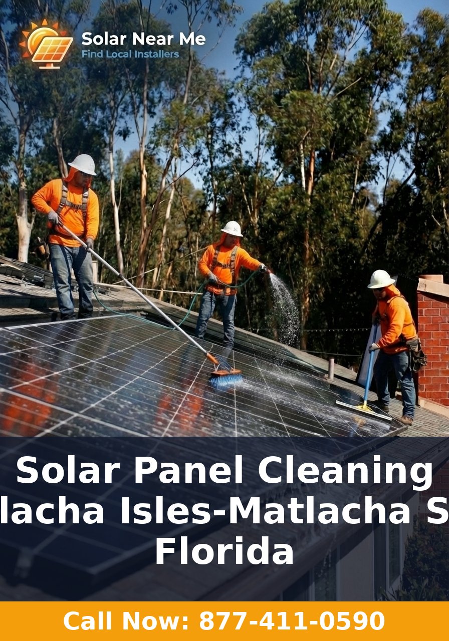 Solar Panel Cleaning in Matlacha Isles-Matlacha Shores, Florida