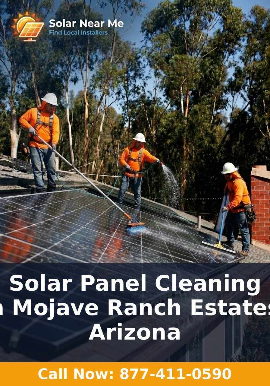 Solar Panel Cleaning in Mojave Ranch Estates, Arizona