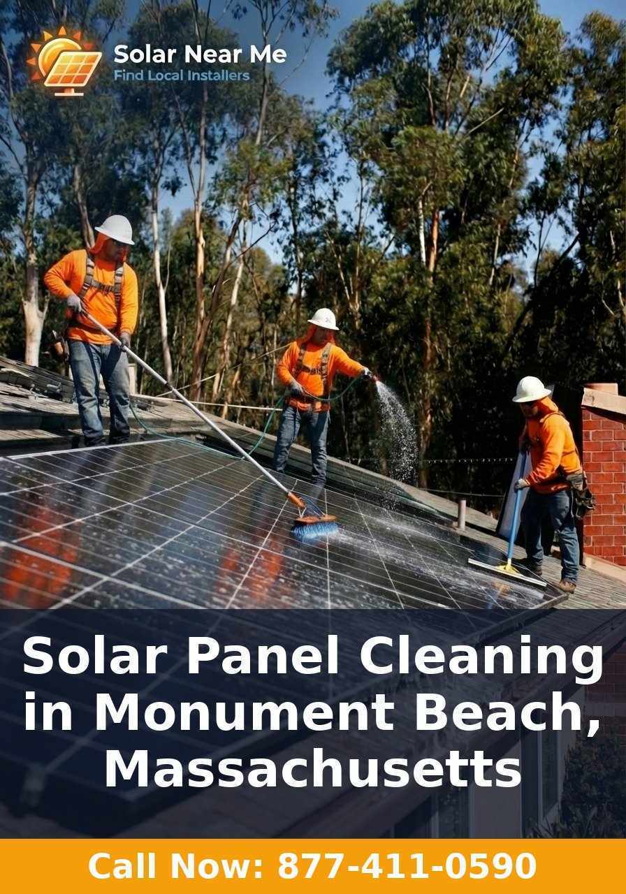 Solar Panel Cleaning in Monument Beach, Massachusetts