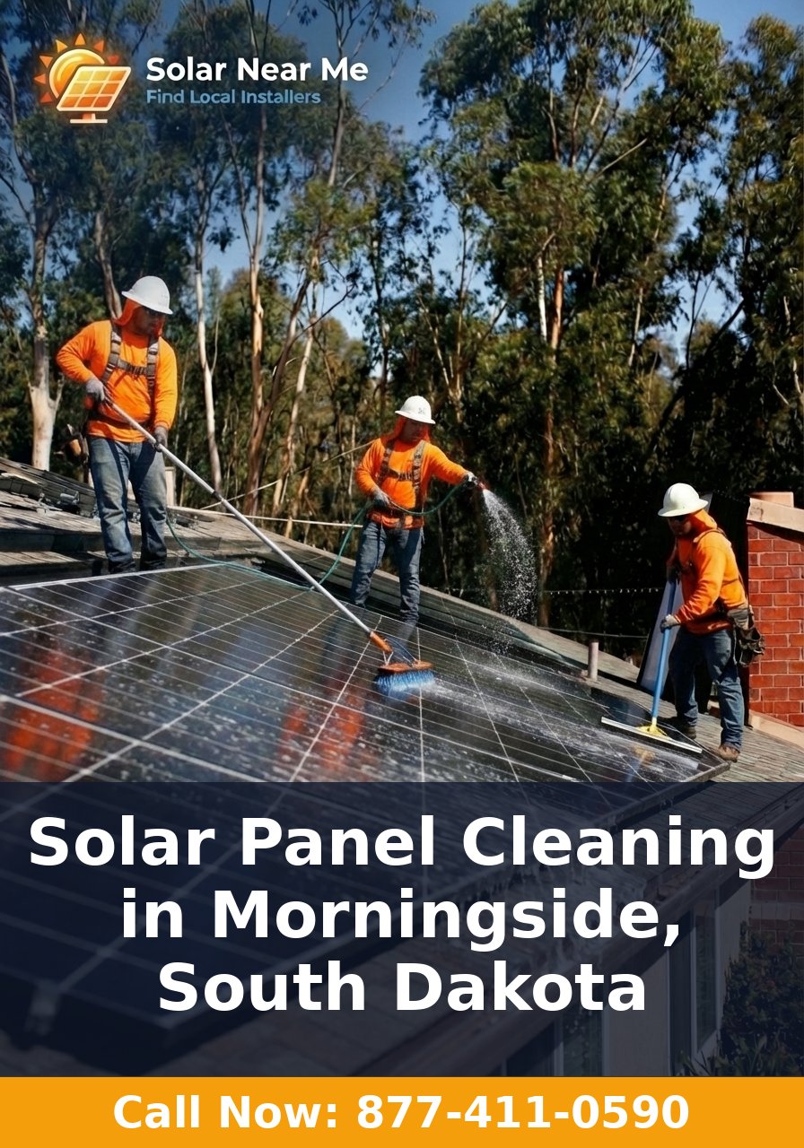 Solar Panel Cleaning in Morningside, South Dakota