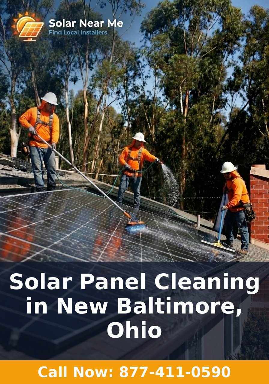 Solar Panel Cleaning in New Baltimore, Ohio