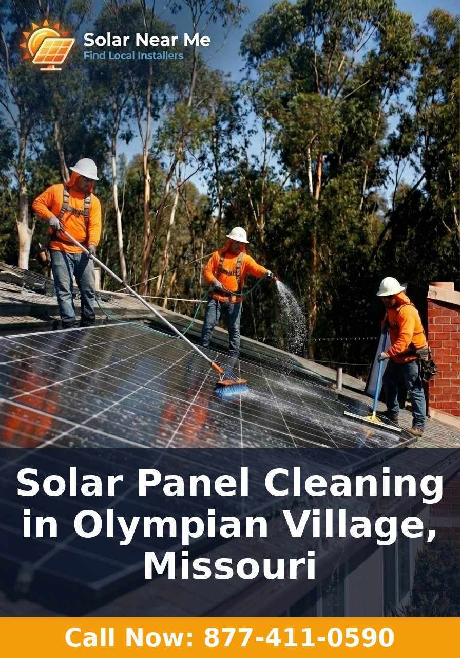 Solar Panel Cleaning in Olympian Village, Missouri