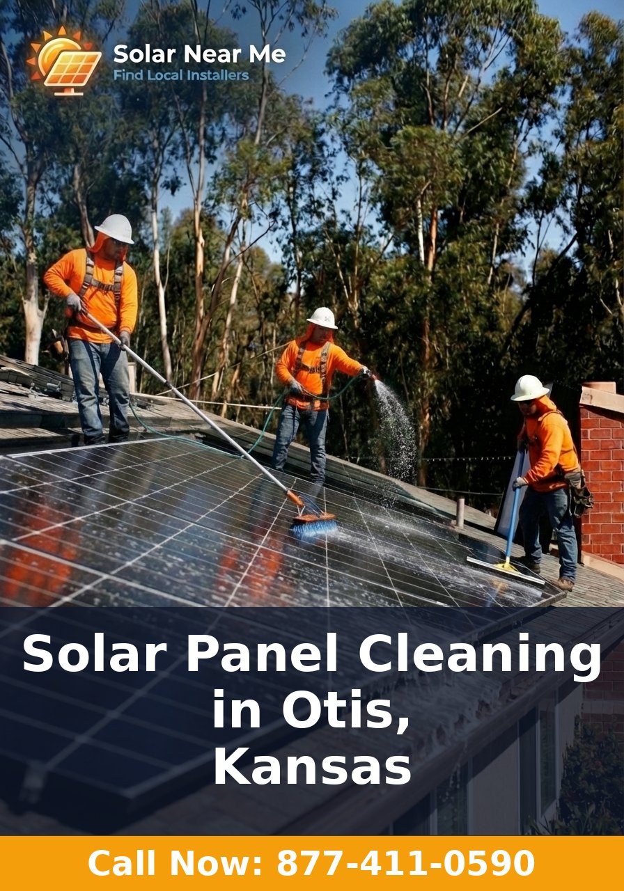 Solar Panel Cleaning in Otis, Kansas