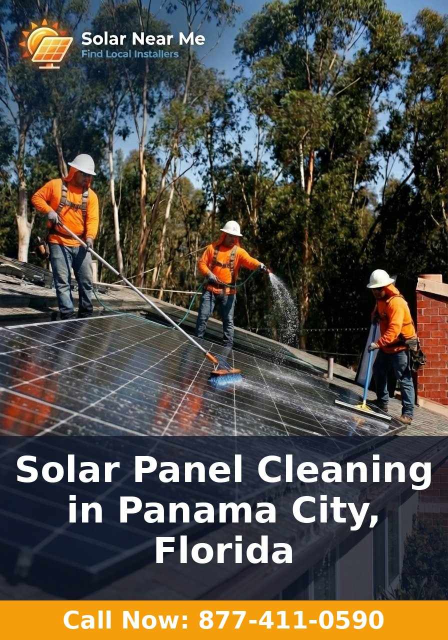 Solar Panel Cleaning in Panama City, Florida