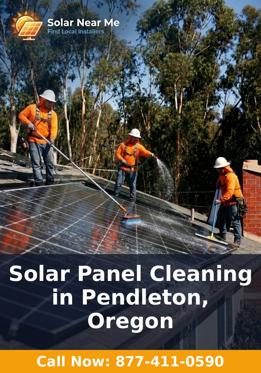 Solar Panel Cleaning in Pendleton, Oregon