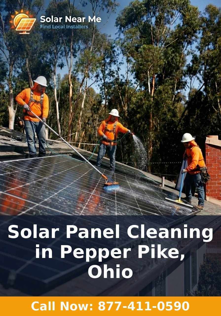 Solar Panel Cleaning in Pepper Pike, Ohio