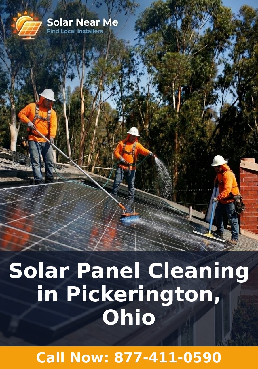 Solar Panel Cleaning in Pickerington, Ohio
