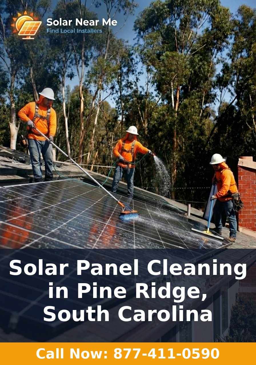 Solar Panel Cleaning in Pine Ridge, South Carolina