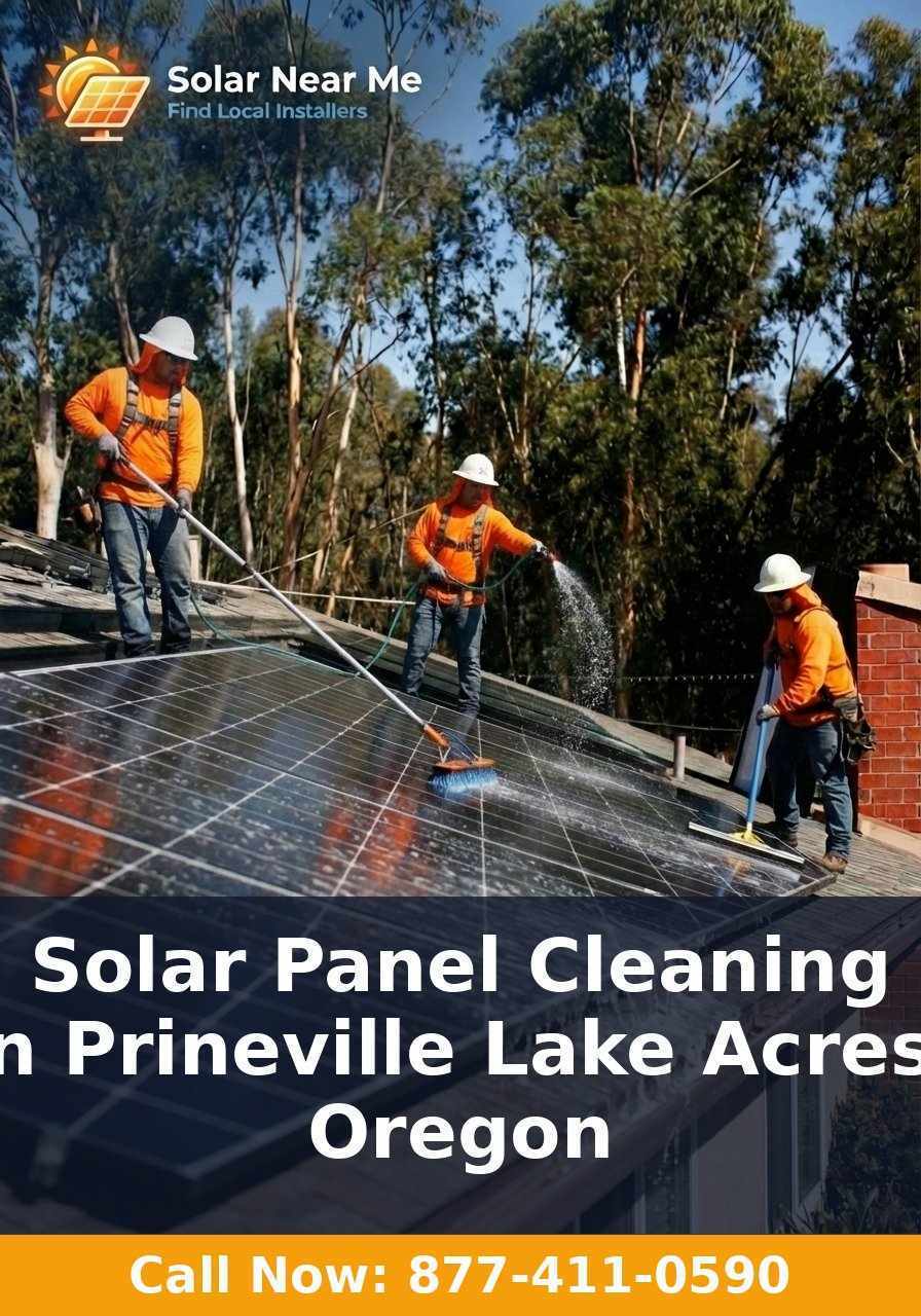 Solar Panel Cleaning in Prineville Lake Acres, Oregon