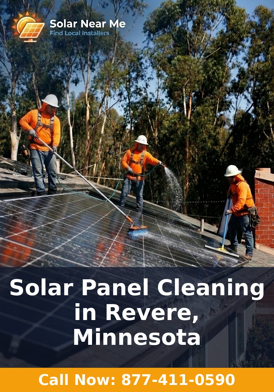 Solar Panel Cleaning in Revere, Minnesota