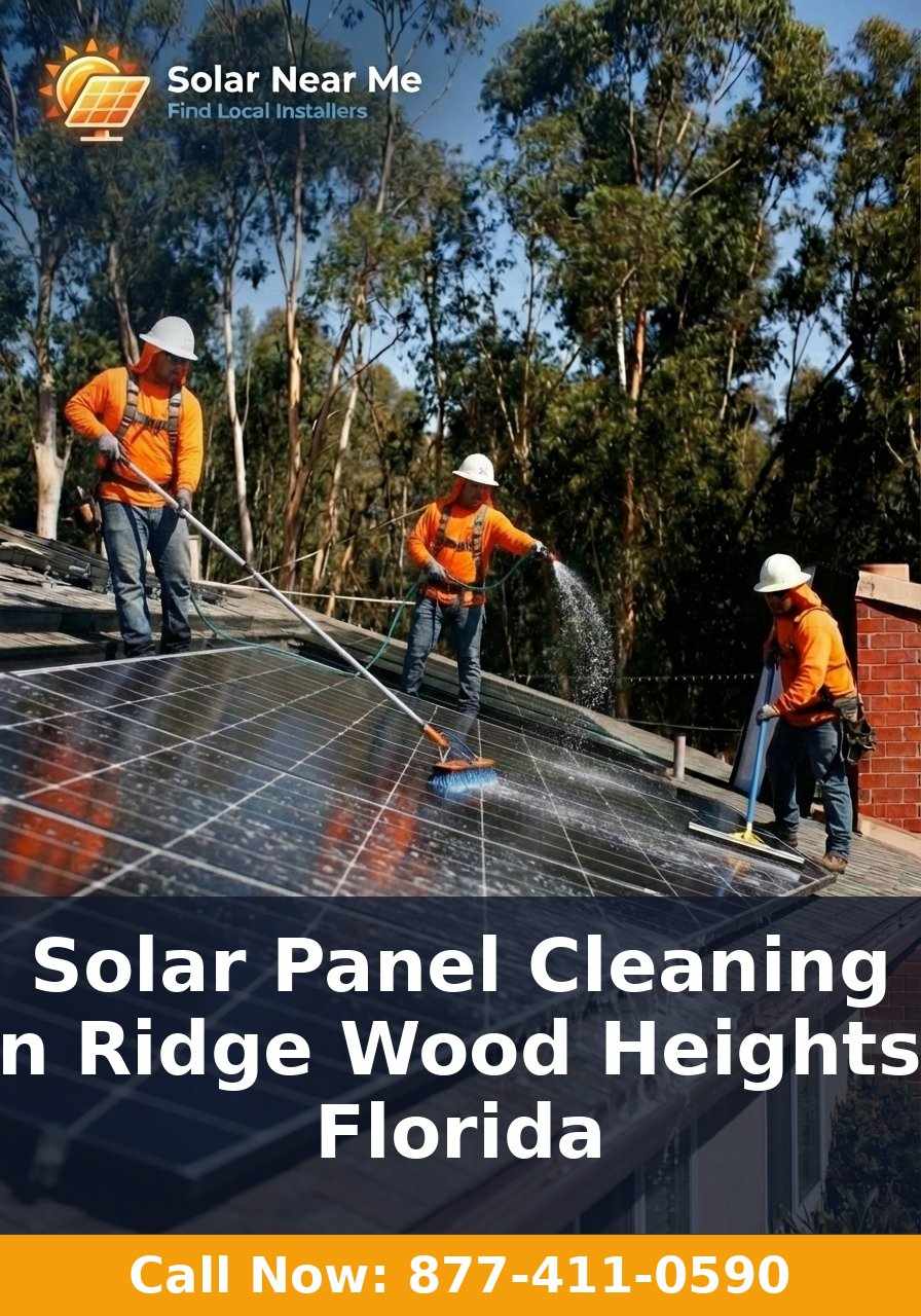 Solar Panel Cleaning in Ridge Wood Heights, Florida
