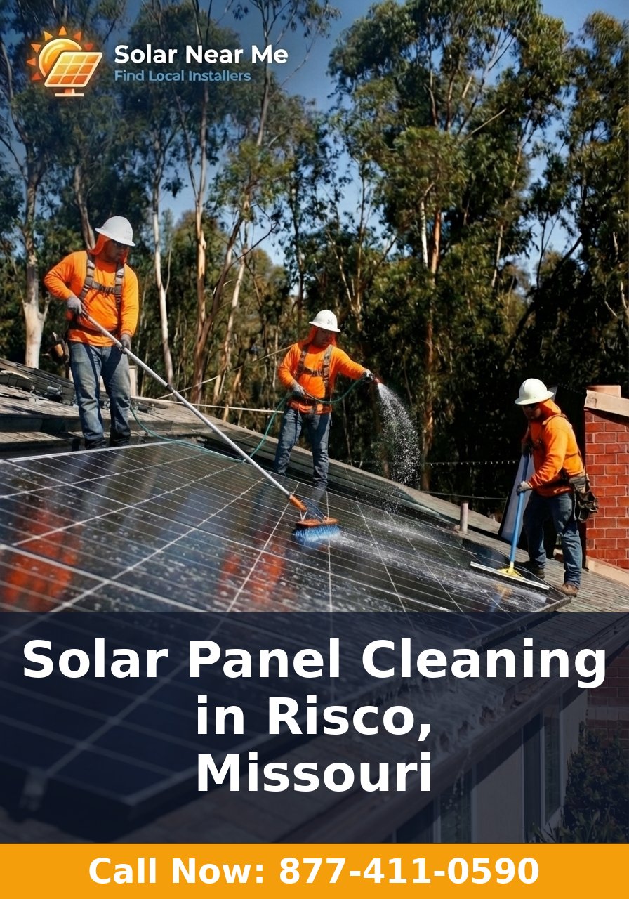 Solar Panel Cleaning in Risco, Missouri