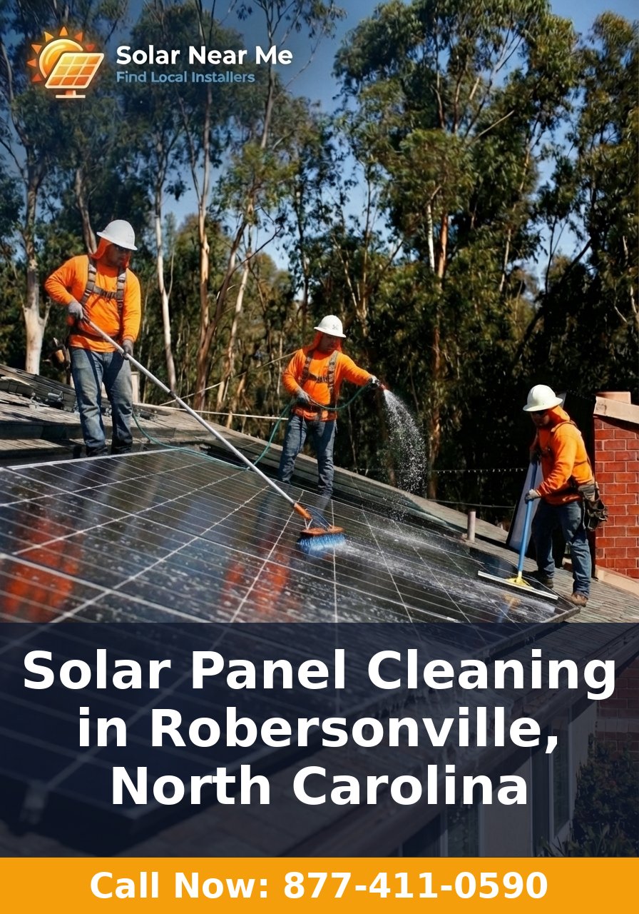 Solar Panel Cleaning in Robersonville, North Carolina