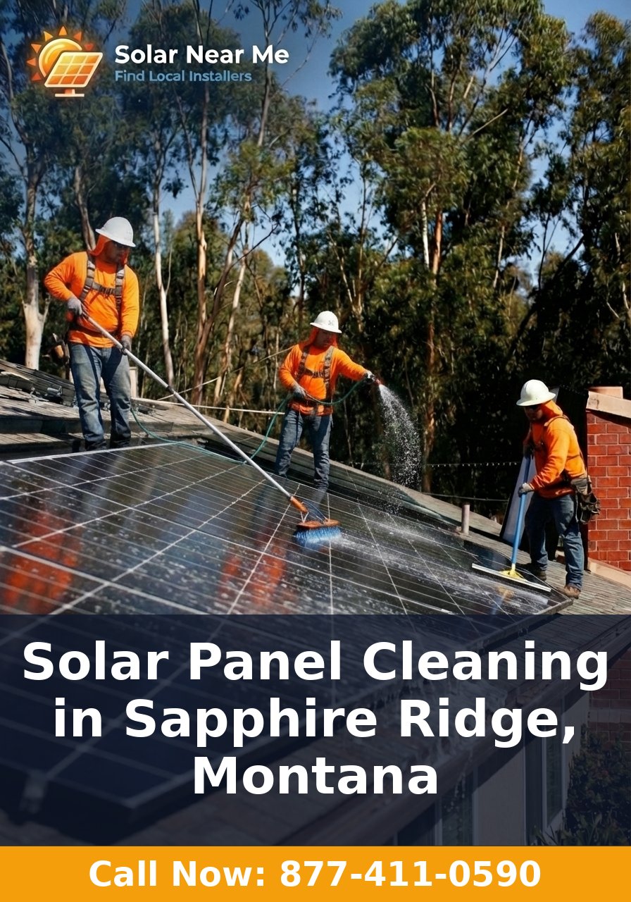 Solar Panel Cleaning in Sapphire Ridge, Montana