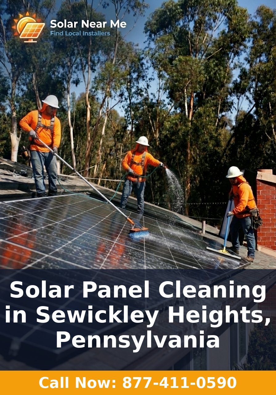 Solar Panel Cleaning in Sewickley Heights, Pennsylvania