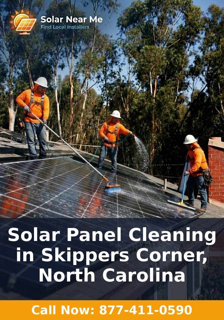 Solar Panel Cleaning in Skippers Corner, North Carolina