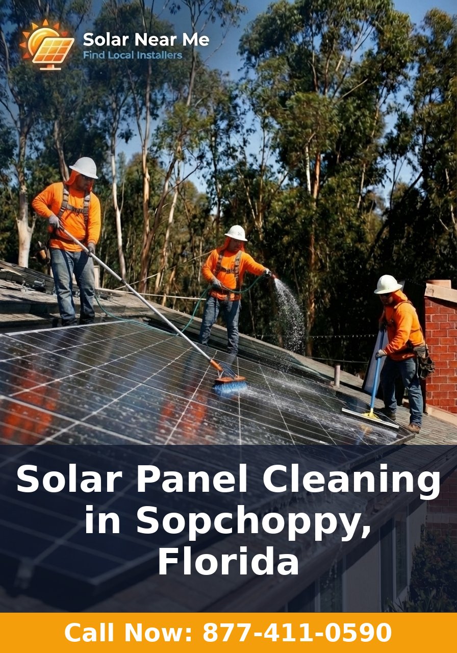 Solar Panel Cleaning in Sopchoppy, Florida