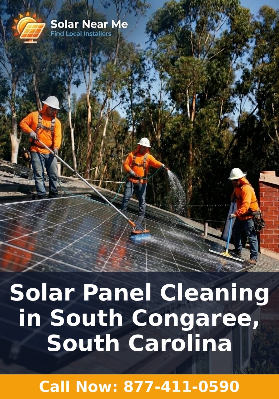 Solar Panel Cleaning in South Congaree, South Carolina