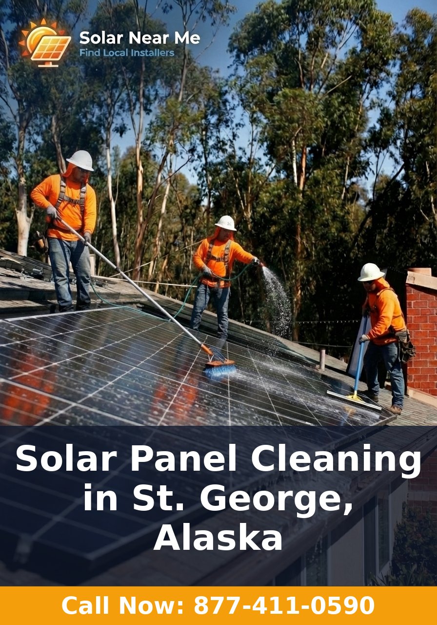 Solar Panel Cleaning in St. George, Alaska