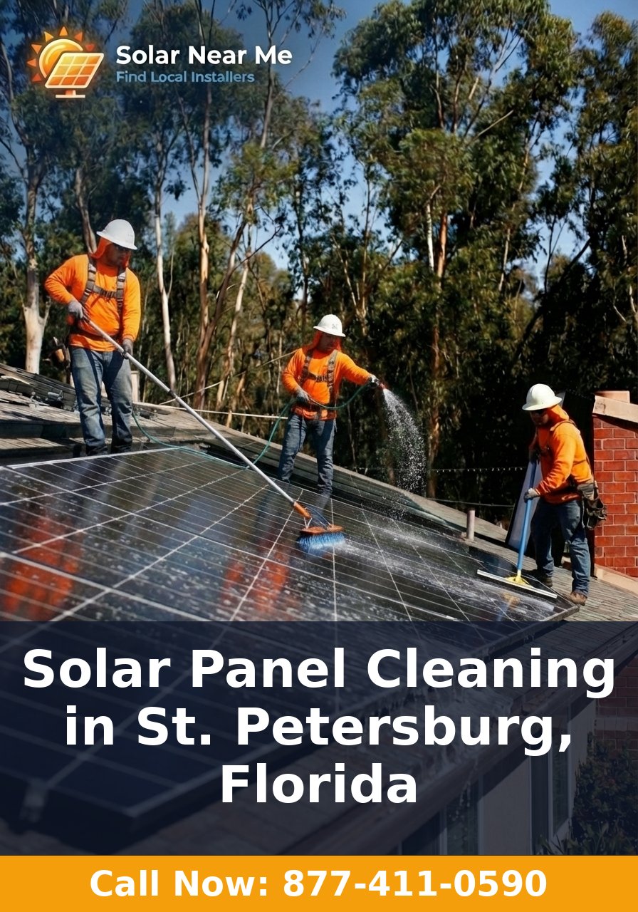 Solar Panel Cleaning in St. Petersburg, Florida