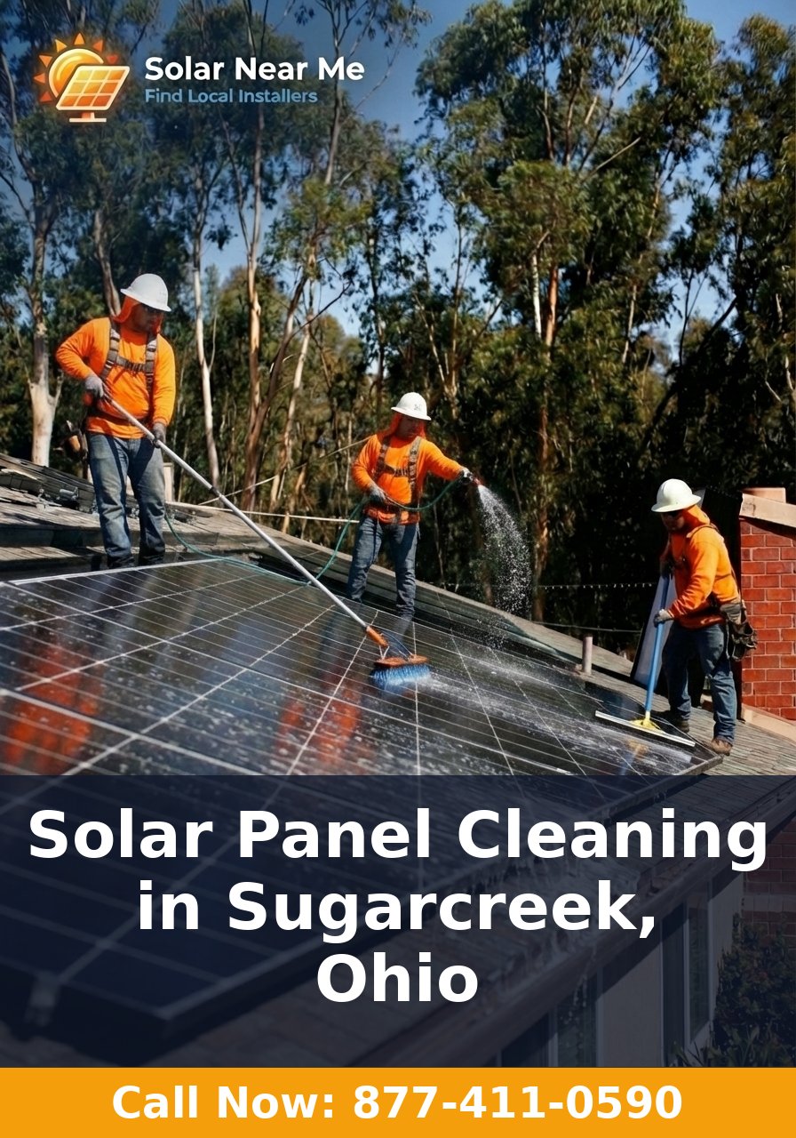 Solar Panel Cleaning in Sugarcreek, Ohio
