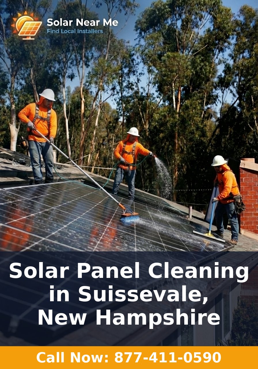 Solar Panel Cleaning in Suissevale, New Hampshire