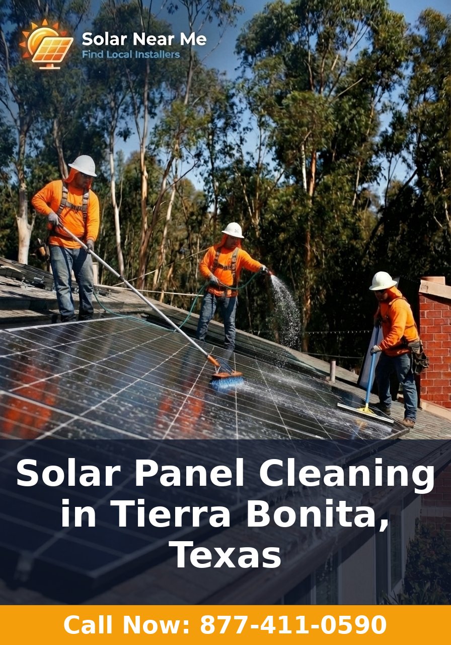 Solar Panel Cleaning in Tierra Bonita, Texas
